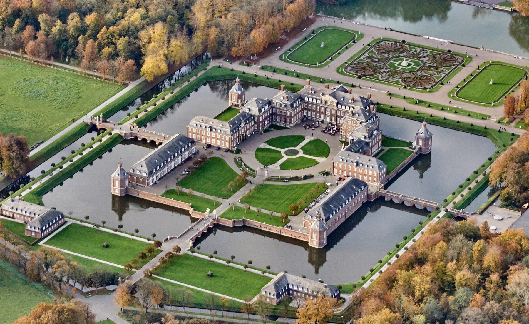 Schloss Nordkirchen aus der Luft