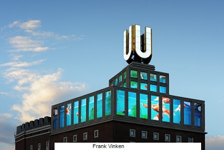 Das „U” in Dortmund und die „Fliegenden Bilder” von Adolf Winlkelmann am 18.10. 2012