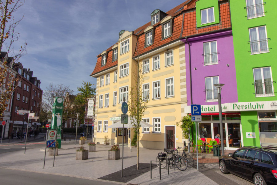 Außenansicht Hotel An der Persiluhr